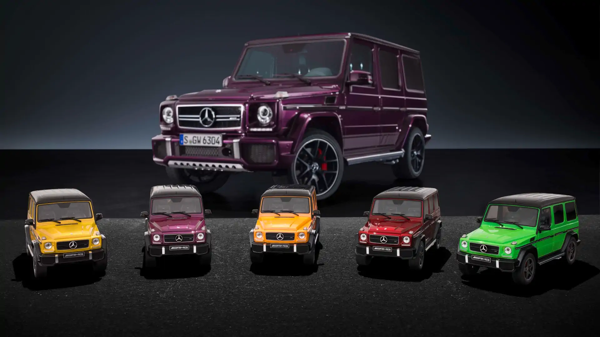 Decorate Your Office With Wildly Colorful Mercedes Amg G63s