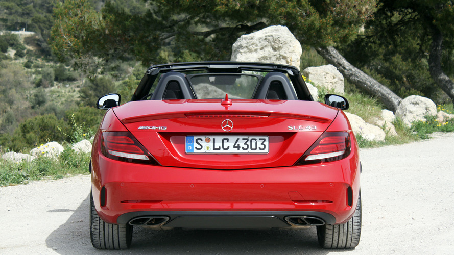 Mercedes SLC Final Edition Debuts As Roadster's Colorful Finale