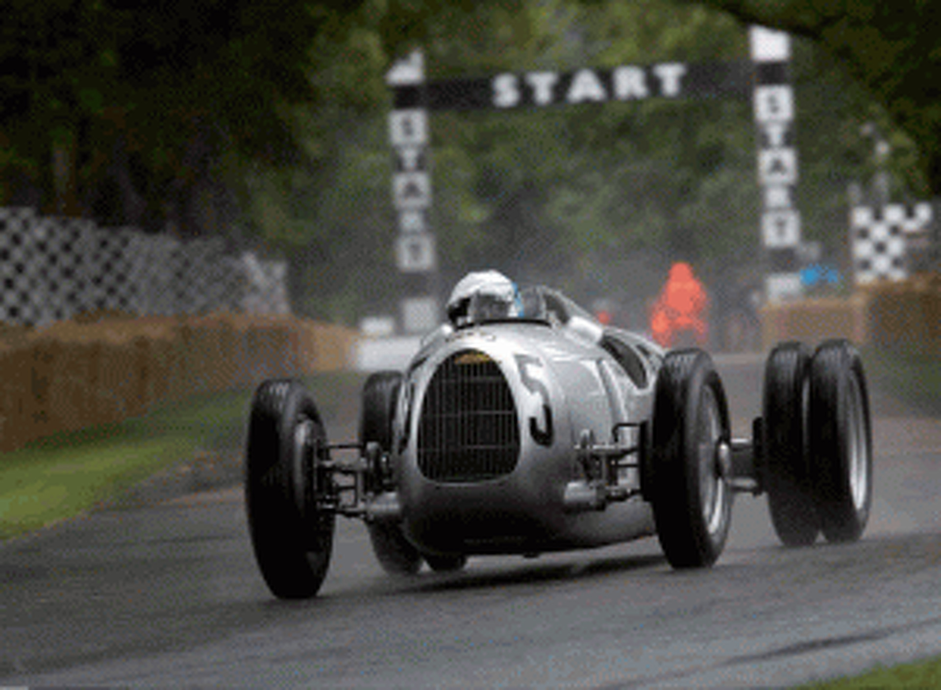 The Goodwood FoS -The Burning Man of Burning Rubber