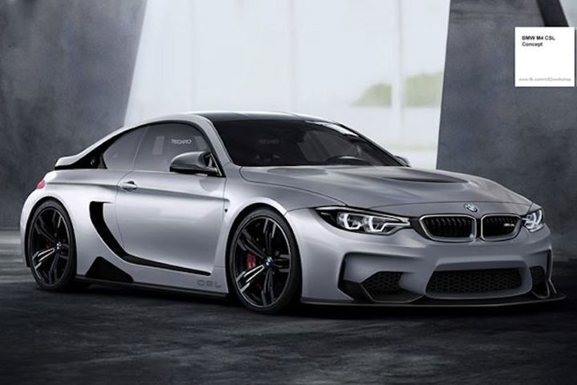 BMW M4 CSL Imagined