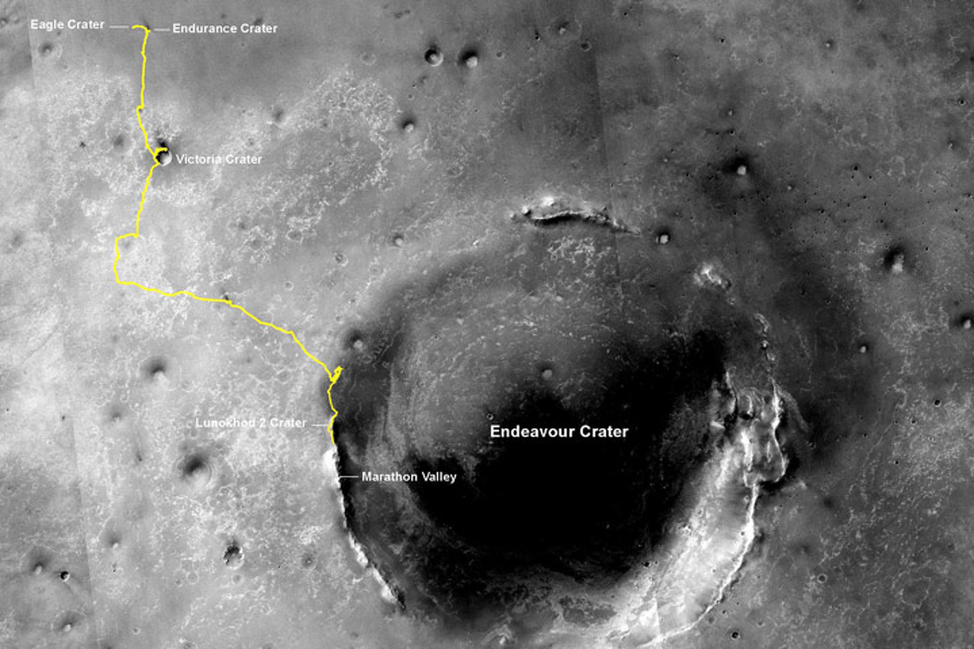 Mars Rover Sets New Off-World Driving Record