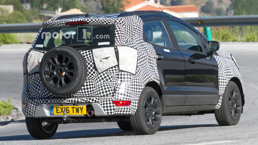 Ford EcoSport facelift spy photo