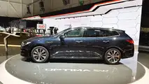 Kia Optima Sportswagon live in Geneva