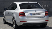 2017 Skoda Octavia render