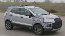 Ford EcoSport facelift spy photo