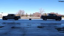 Jeep Gladiator and Ford F-250 Tug-Of-War