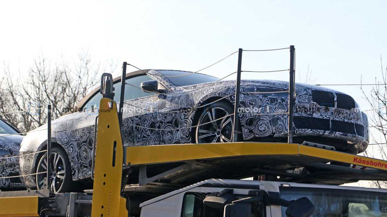 BMW 4 Series Convertible Spy Photos