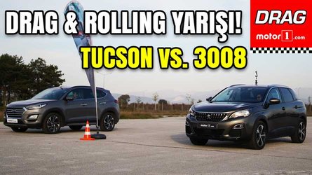 Drag: Peugeot 3008 vs Hyundai Tucson