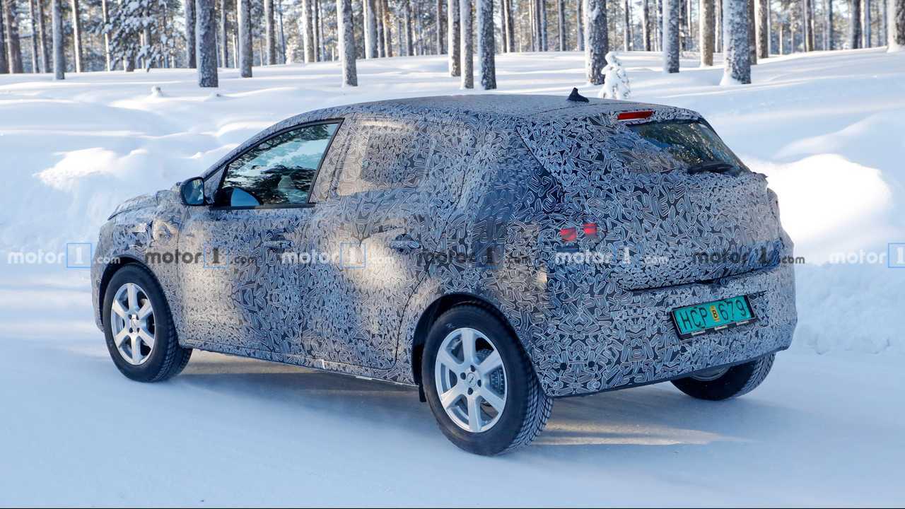 Dacia Sandero 2021 - Novos flagras