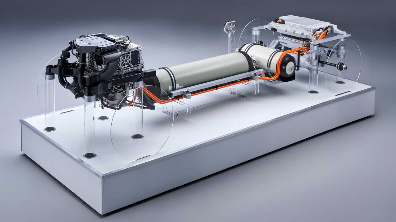 BMW i-Hydrogen Next, il motore