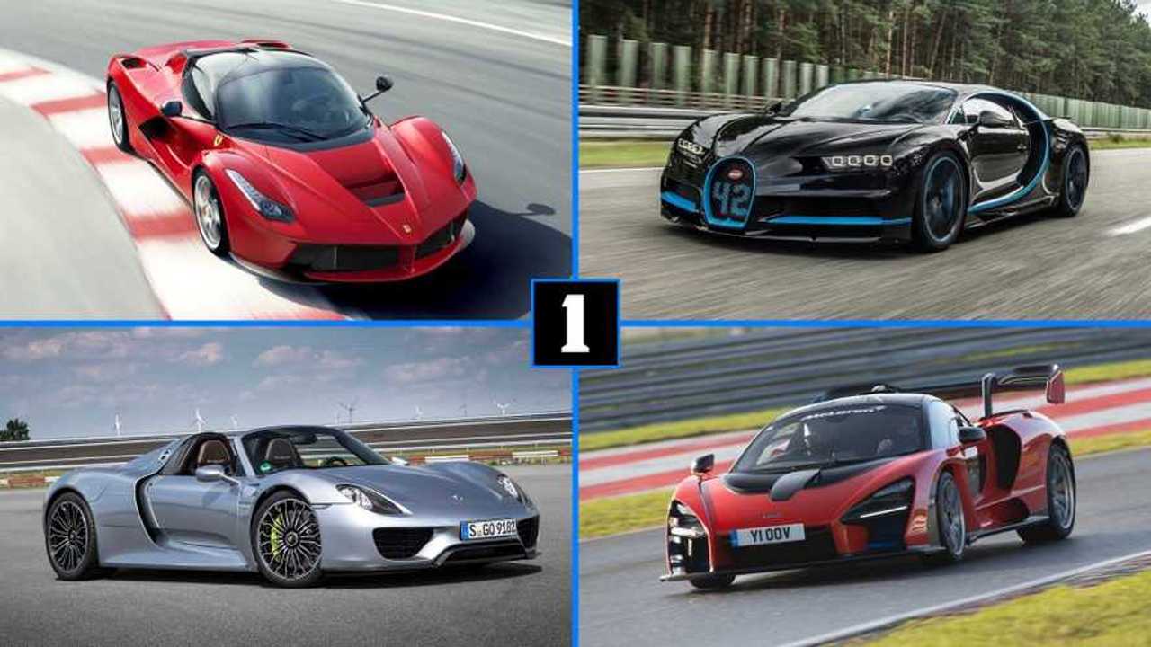 Couv hypercars de la décennie