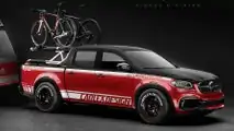 Mercedes-Benz X-Class Bicycle Hauler Pickup Design