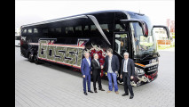 Mit dem Setra auf Tournee