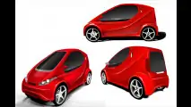 Superleichtes E-Mobil