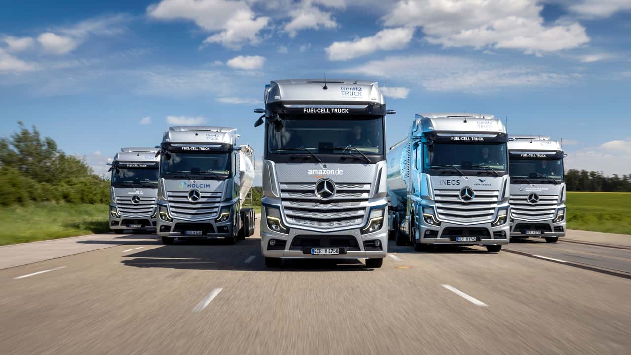 Mercedes-Benz GenH2 Truck, testato in condizioni reali