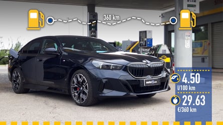 BMW Série 5 diesel mild hybrid (2024), test de consommation réelle