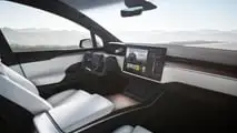 Tesla Model X: O interior