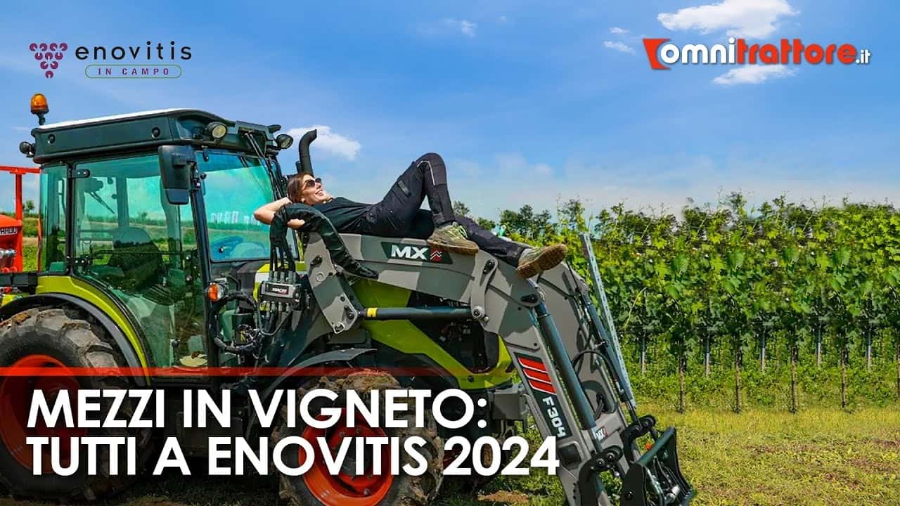 Enovitis in Campo 2024: anteprima di trattori e soluzioni per la viticoltura