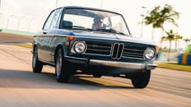 Voiture de course BMW Alpina 2002 et voiture de route 2002tii à Homestead Miami-17