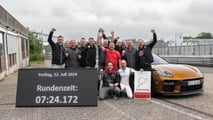Le modèle hybride V8 Porsche Panamera Turbo établit un record au Nürburgring