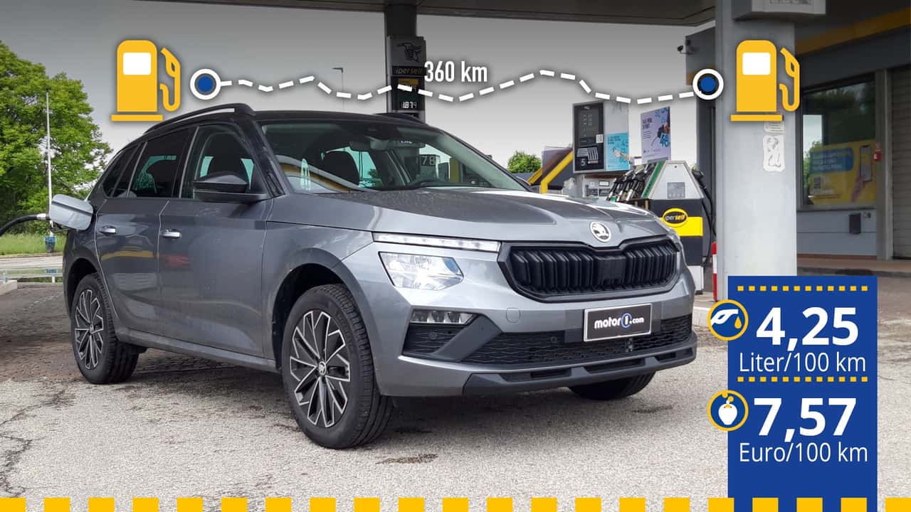 Skoda Kamiq an der Tankstelle (mit Infos zu Verbrauch und Kosten)