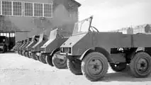 Consegna del primo Unimog 1949 prodotto in serie