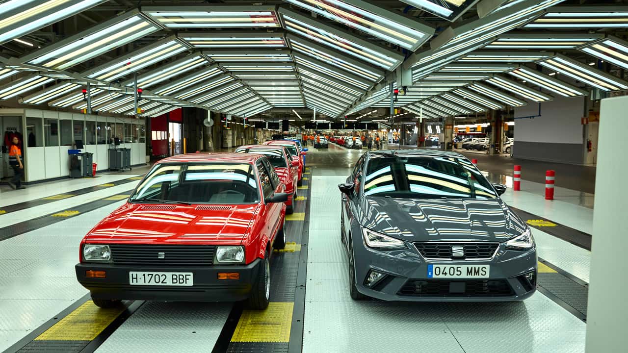 SEAT Ibiza en la fábrica de Martorell