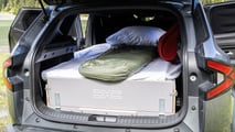 Dacia Duster (2024) with sleep pack in the test