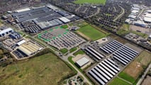 Bentley's new paint shop in Crewe