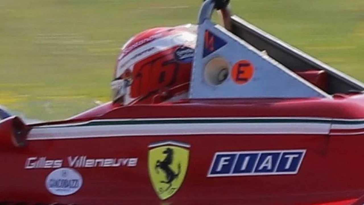Charles Leclerc manejó la Ferrari 312 T4 de Gilles Villeneuve en Fiorano, PH Derek Cornelissen