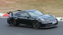 Porsche 911 GT3 restyling, nuevas fotos espía