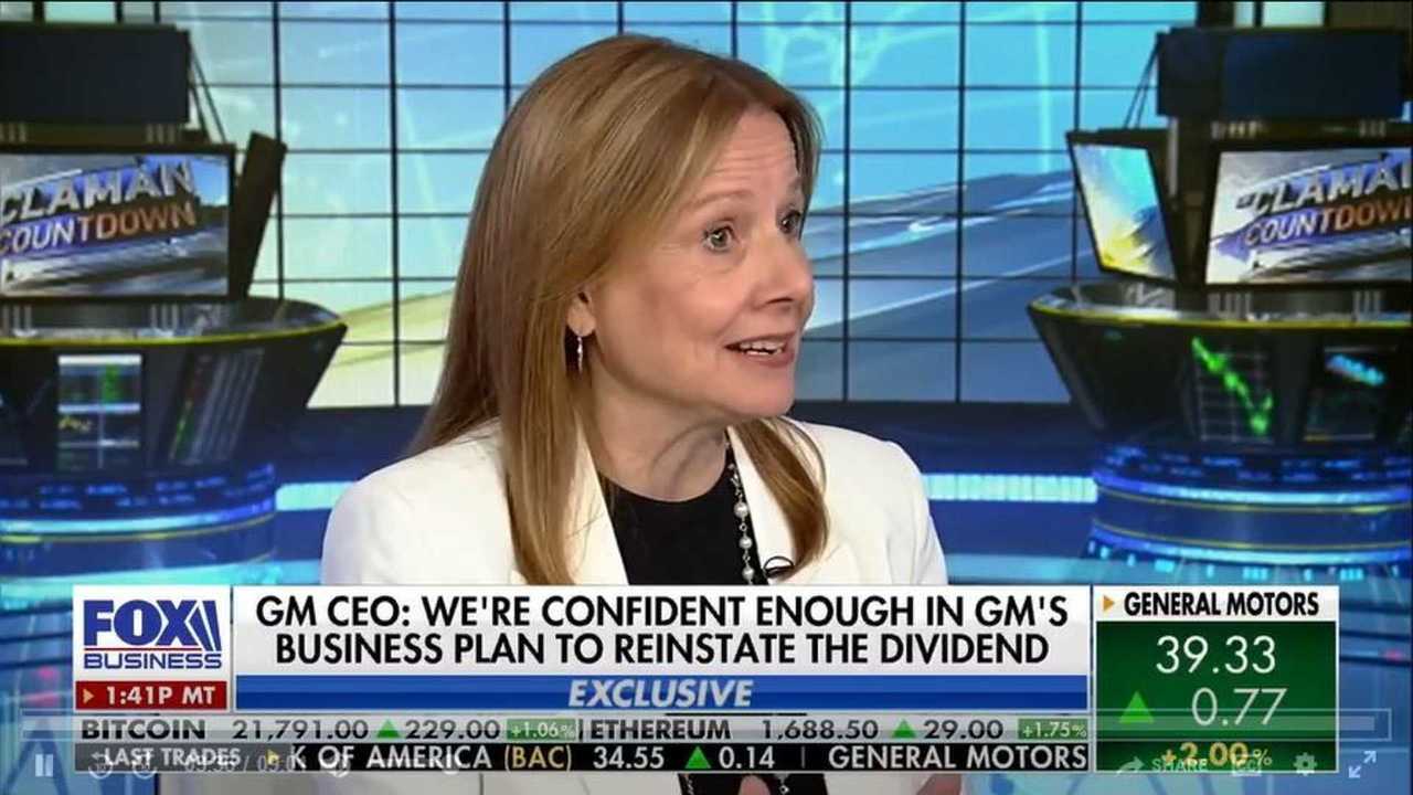 gm ceo barra talks ev future