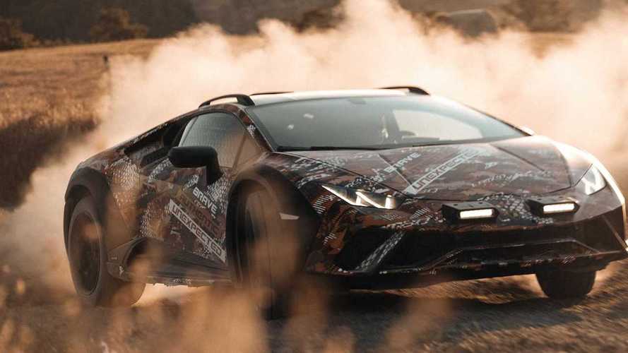 La Lamborghini Huracan Sterrato si mostra in video