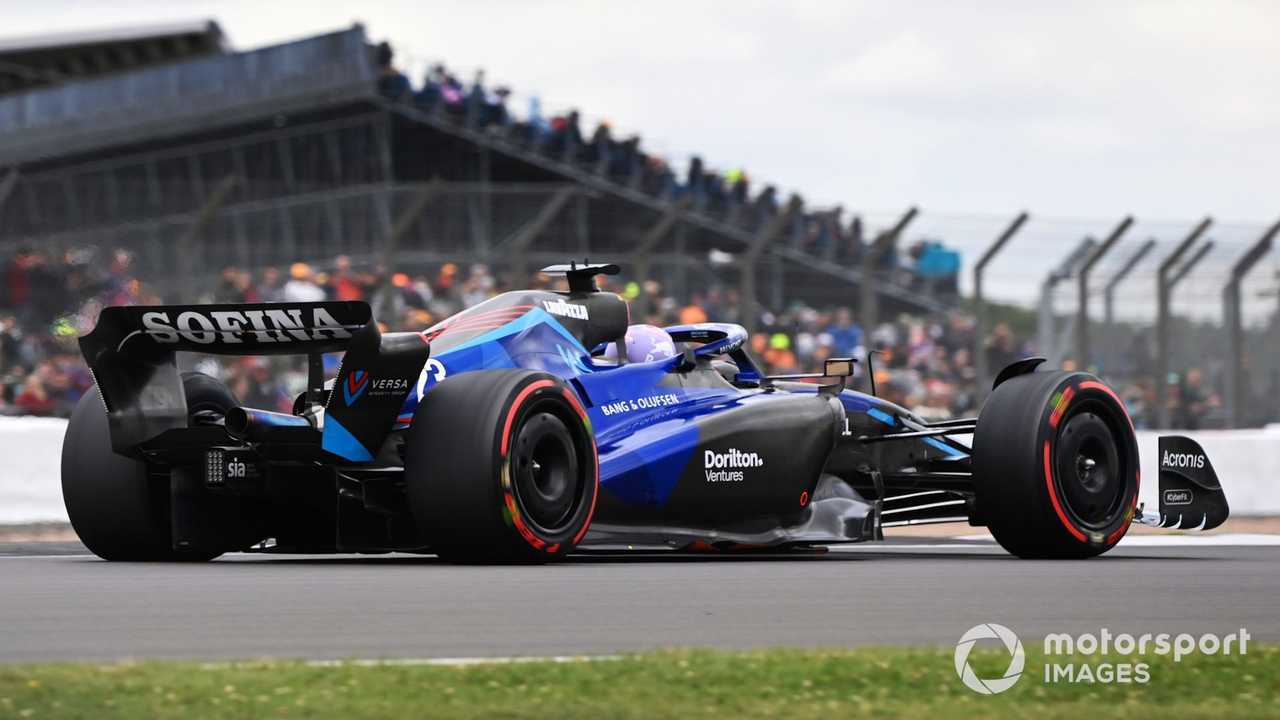 Alex Albon at British GP 2022