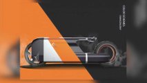Railway Motocycle by Heqi Wang - Right Side