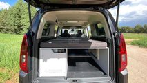Citroen Berlingo XL Camper by Kangaroo Campers, l'allestimento interno