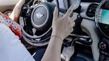 Mini Cooper SE für Menschen mit Behinderung: Der Bremshebel