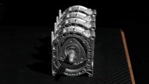 Motore Wankel in scala 1:6 della Mazda 787B