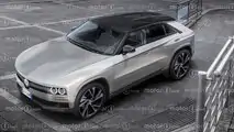 Fotos Lancia crossover (2026), el render