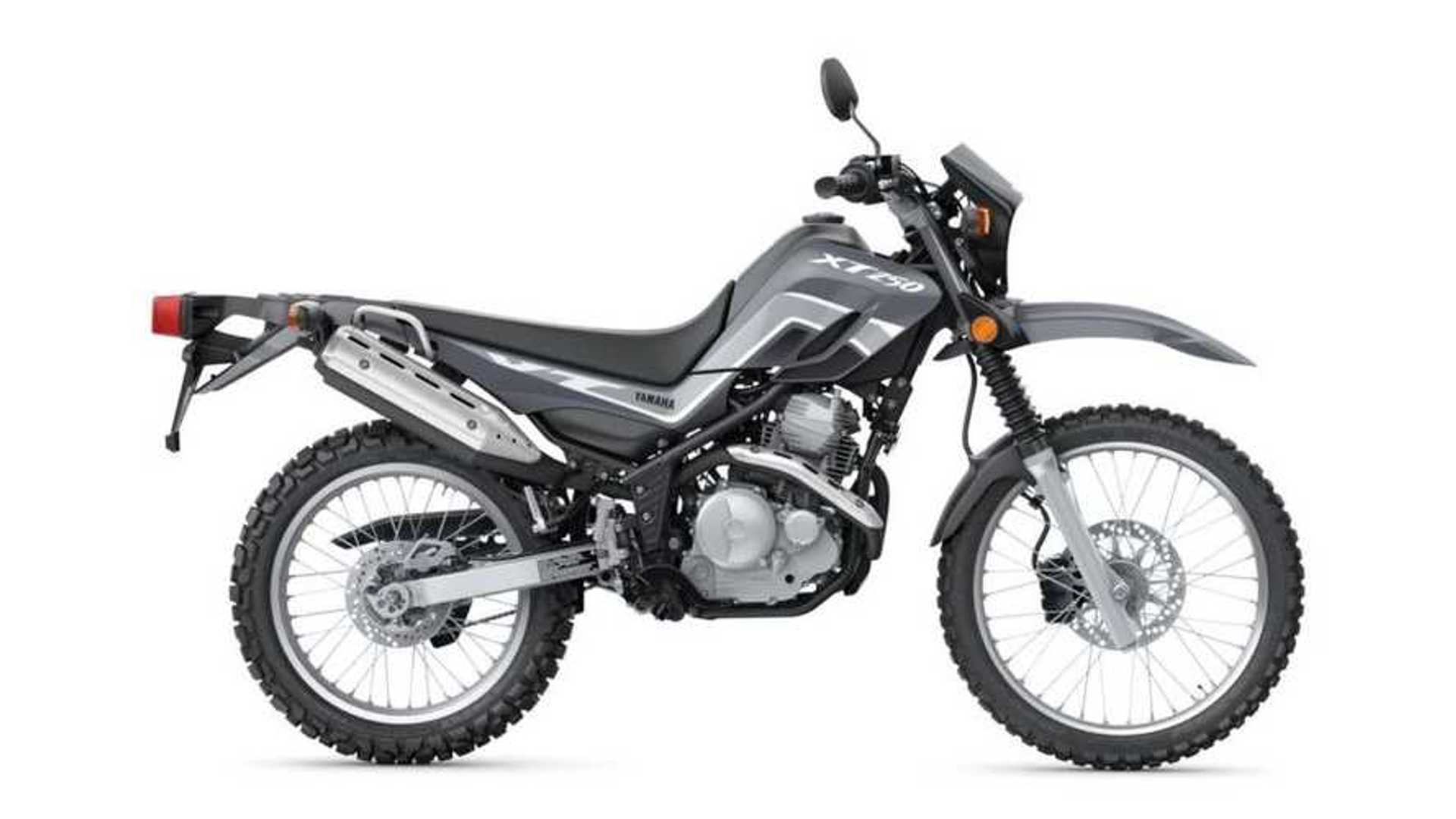 Yamaha's TW200 and XT250 Gets A New Shade of Gray For 2023