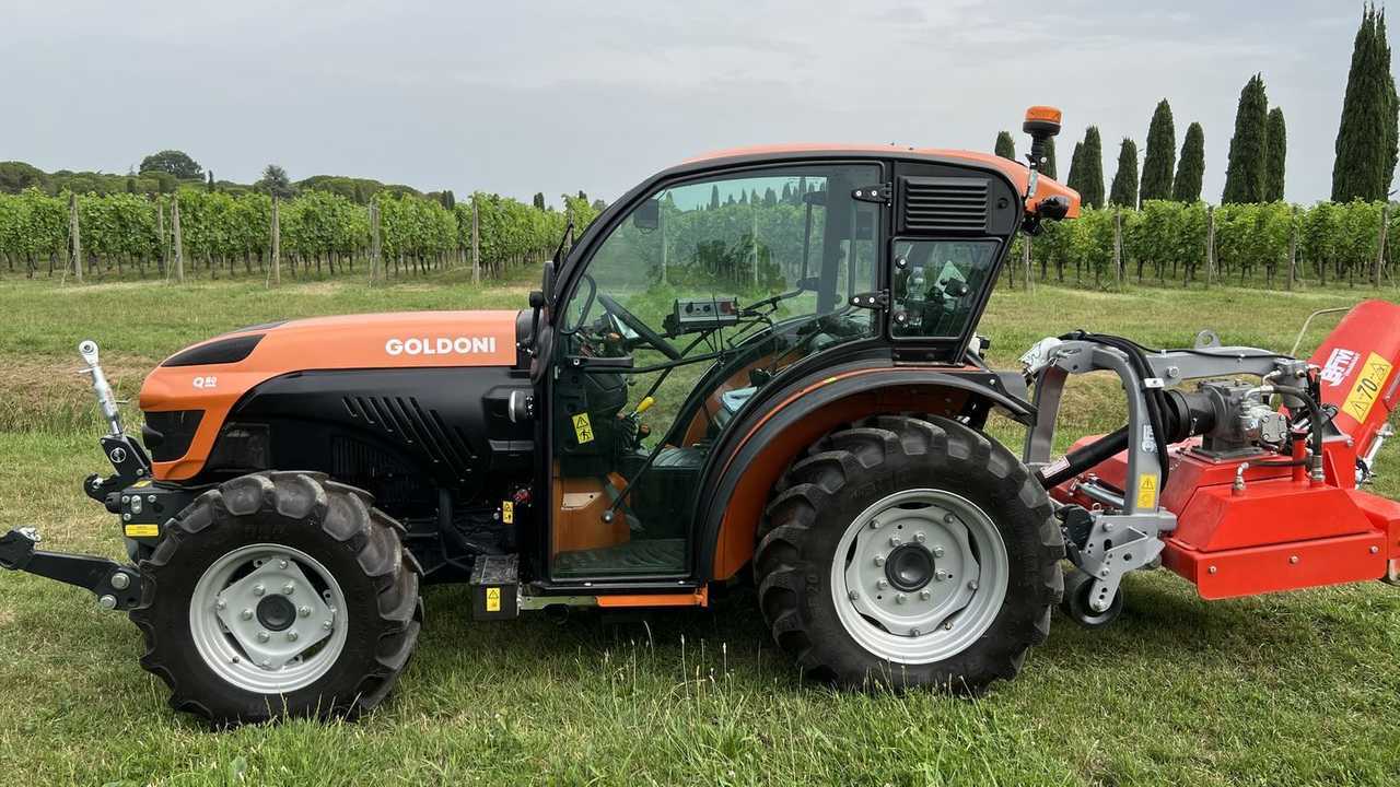 Goldoni Keestrack Q80 a Enovitis in campo