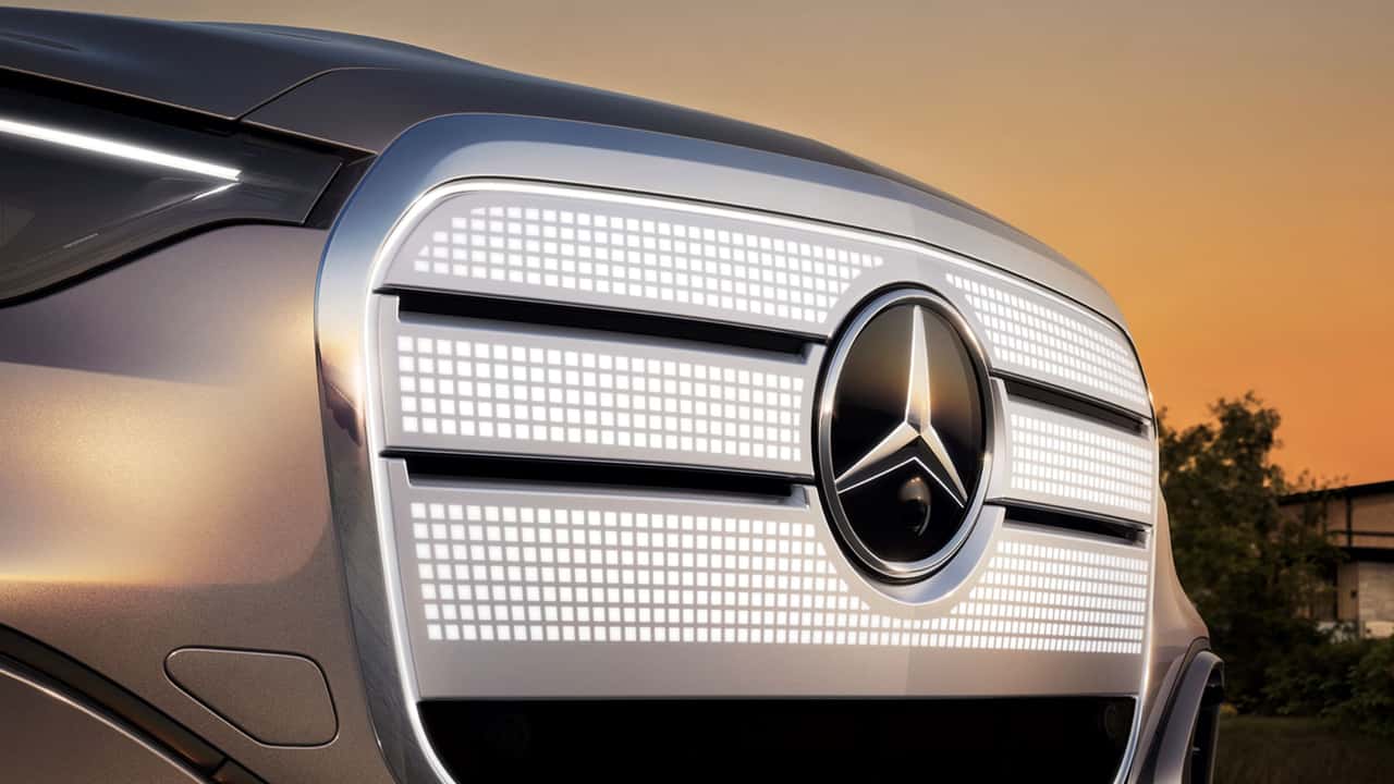 Mercedes-Benz GLC with EQ Technology grille