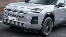 Toyota RAV4 2025, render Motor1.com