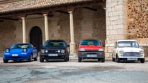 Prueba clásica: Authi Mini 1000, Renault 5, Volkswagen Golf GTI y Mazda MX-5 NA