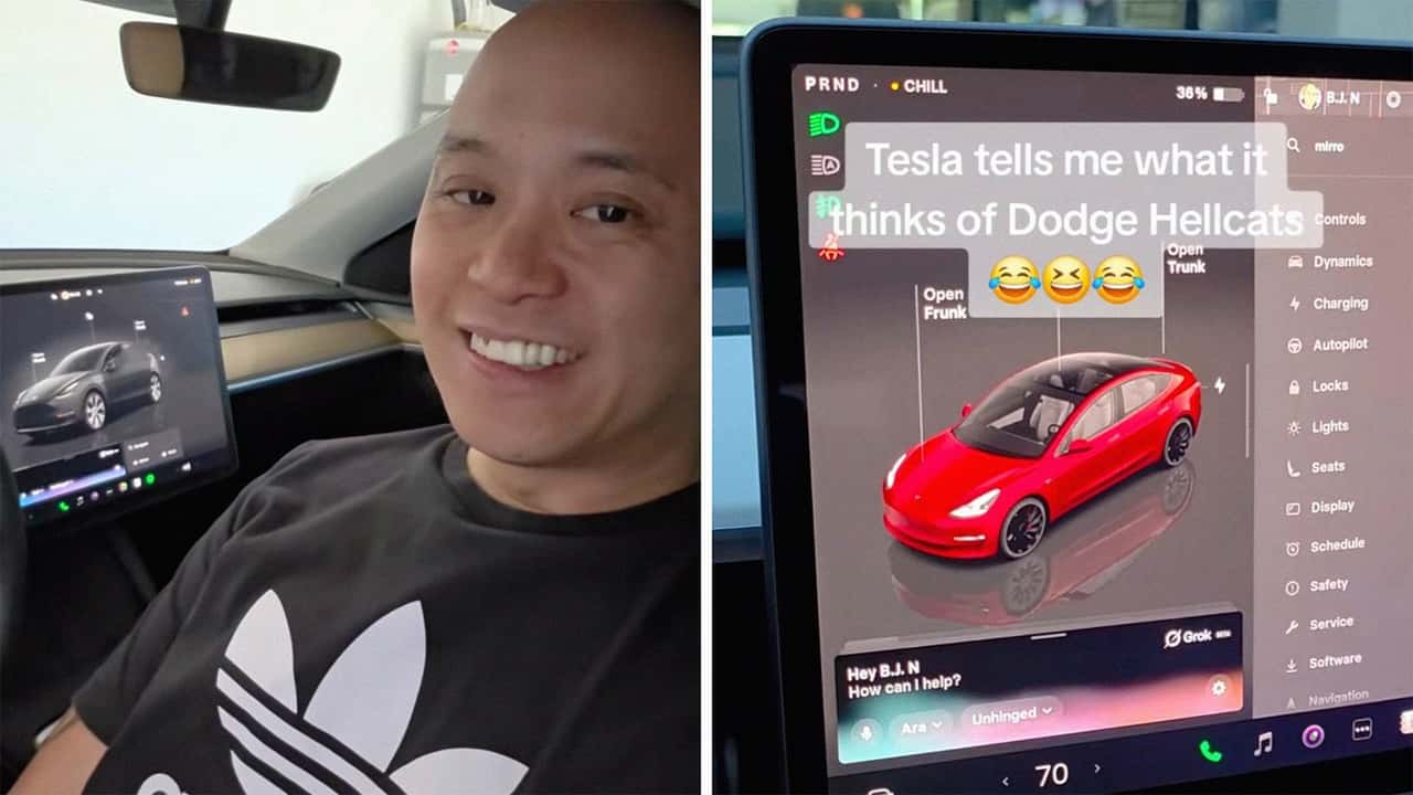 Tesla vs. Dodge Hellcat