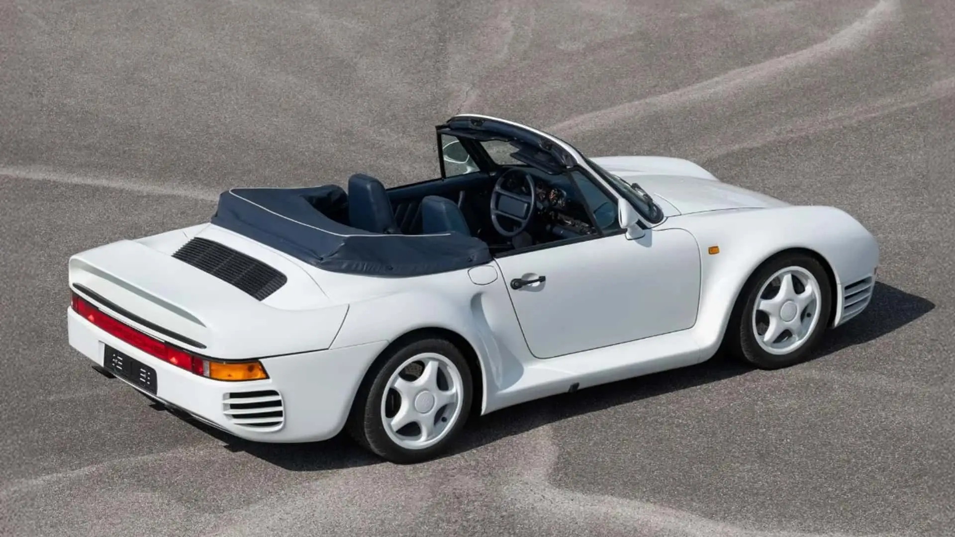 Benzersiz bir 959 Speedster, açık artırmaya sunuluyor