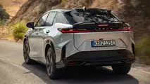 Lexus RZ 550e F Sport 2025, primera prueba