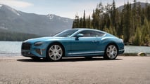 Light Windsor Blue 2025 Bentley Continental GTC Azure Review