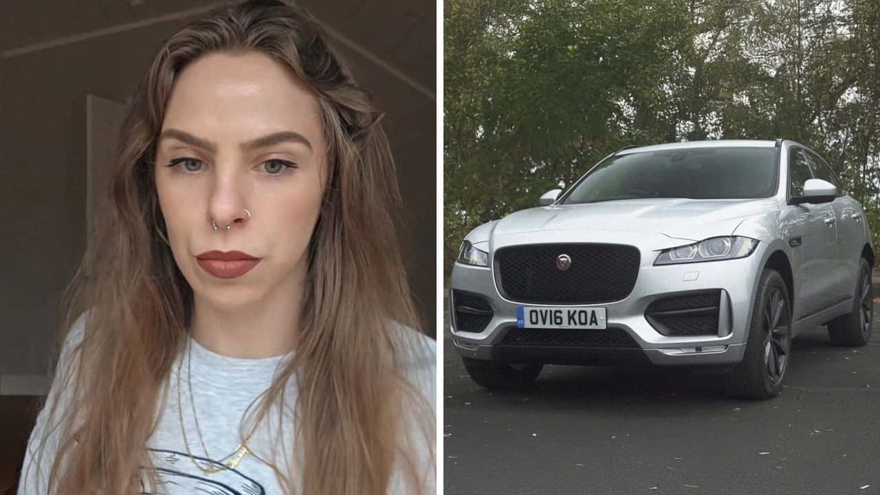 Woman sees Jaguar listed on Car Guru. Then she goes to test drive it—and learns something shocking about the price