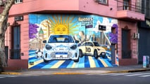 Smart #2 Street Mural Buenos Aires